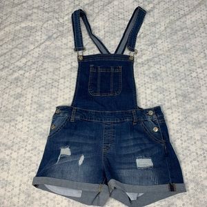 Forever 21 Overall Shorts